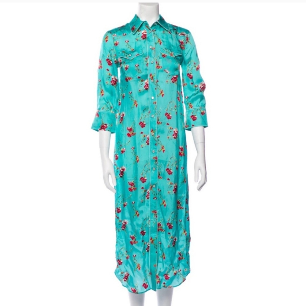 R13 Silk Western Dress